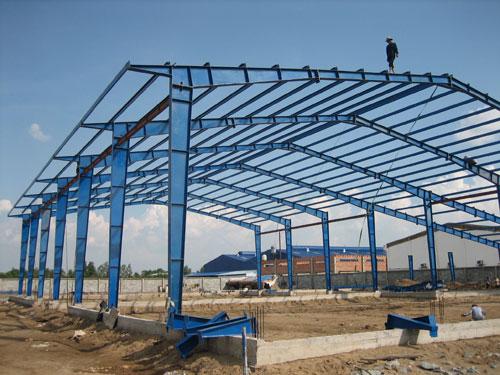 Thiết kế, Xây dựng Nhà xưởng khung sắt